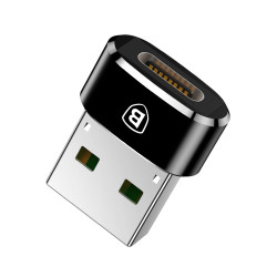 Baseus converter USB Type-C to USB Adapter Connector black (CAAOTG-01) Baseus converter USB Type-C to USB Adapter Connector black (CAAOTG-01)