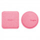 Ringke Magnetic Mount Metal Plate 2x PU Leather Covered Self-Adhesive Metal Plate for Magnetic Car Holders pink (ACPU0002)