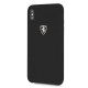 Ferrari Hardcase FEOSIHCI65BK iPhone Xs Max black / black Silicone Off track