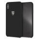 Ferrari Hardcase FEOSIHCI65BK iPhone Xs Max black / black Silicone Off track