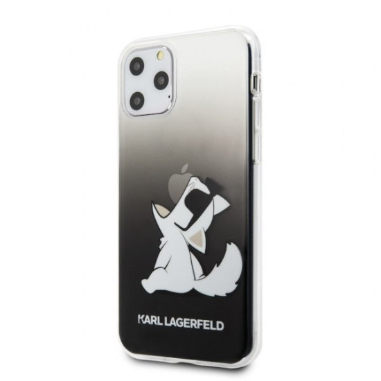 Case Karl Lagerfeld KLHCN58CFNRCBK iPhone 11 Pro hardcase black / black Choupette Fun