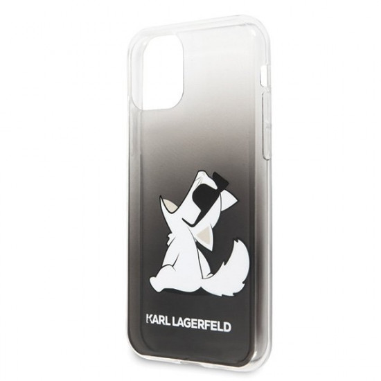 Case Karl Lagerfeld KLHCN58CFNRCBK iPhone 11 Pro hardcase black / black Choupette Fun