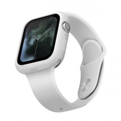 UNIQ Case Lino Apple Watch Series 4/5/6/SE 44mm. white/dove white