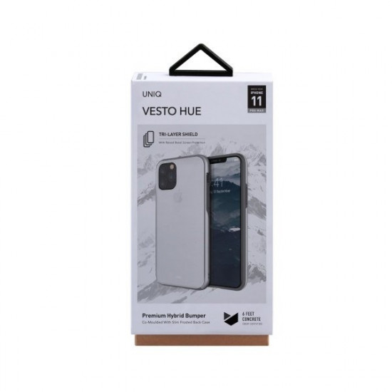 UNIQ Case Vesto Hue iPhone 11 Pro Max silver/silver