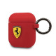 Ferrari FESACCSILSHRE AirPods cover red / red Silicone Ferrari FESACCSILSHRE AirPods cover red / red Silicone