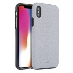 UNIQ Case Lithos iPhone Xs Max jasno -smoked grey/ light grey