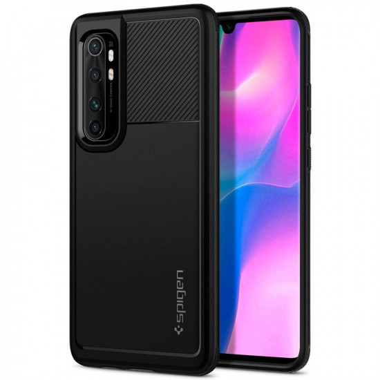 Spigen Rugged Armor Xiaomi Mi Note 10 Lite Matte Black