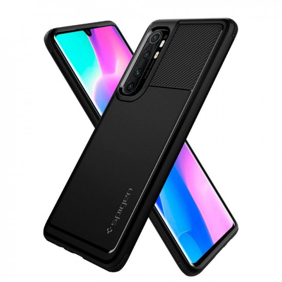 Spigen Rugged Armor Xiaomi Mi Note 10 Lite Matte Black