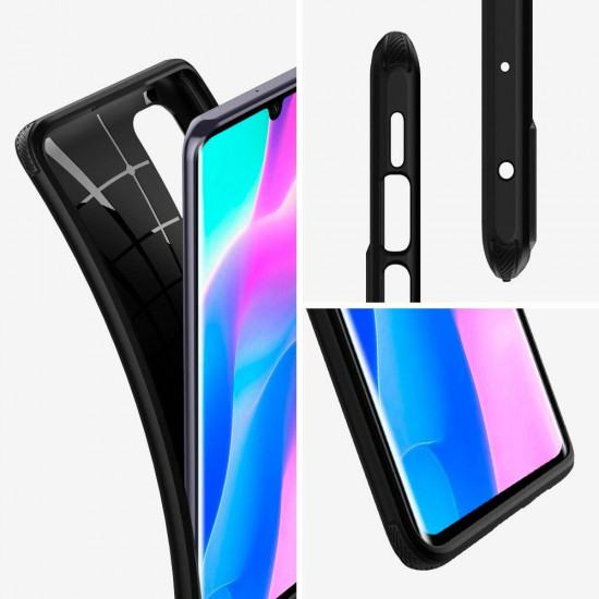 Spigen Rugged Armor Xiaomi Mi Note 10 Lite Matte Black