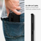 Spigen Rugged Armor Xiaomi Mi Note 10 Lite Matte Black