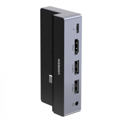 Ugreen 5in1 USB Type C Multifunctional HUB USB Typ C 3.2 Gen 1 Power Delivery 100 W gray (CM317 70688) Ugreen 5in1 USB Type C Multifunctional HUB USB Typ C 3.2 Gen 1 Power Delivery 100 W gray (CM317 70688)