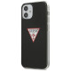 Guess GUHCP12SPCUCTLBK iPhone 12 5,4 &quot;black / black hardcase Triangle Collection Guess / GUE000856