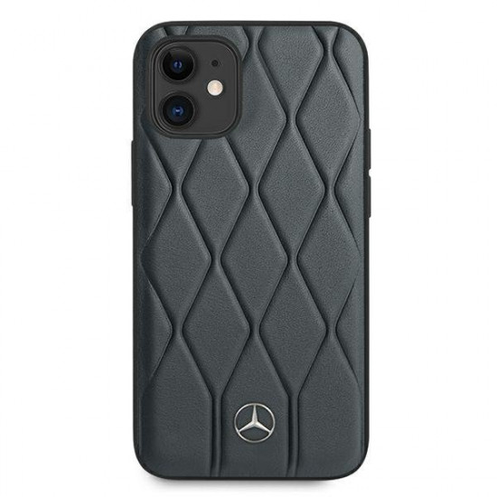 Mercedes MEHCP12SMULNA iPhone 12 mini 5,4 &quot;blue / blue hardcase Wave Line