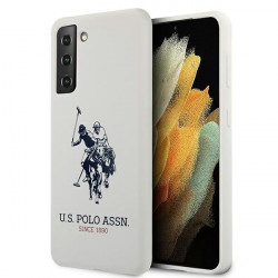 US Polo USHCS21MSLHRWH S21 + G996 white / white Silicone Logo