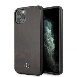 Mercedes MEHCN65VWOBR iPhone 11 Pro Max hard case brown / brown Wood Line Rosewood Mercedes MEHCN65VWOBR iPhone 11 Pro Max hard case brown / brown Wood Line Rosewood