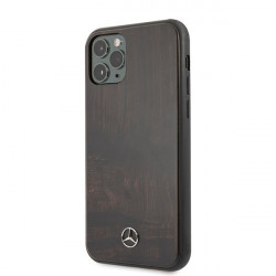 Mercedes MEHCN65VWOBR iPhone 11 Pro Max hard case brown / brown Wood Line Rosewood Mercedes MEHCN65VWOBR iPhone 11 Pro Max hard case brown / brown Wood Line Rosewood