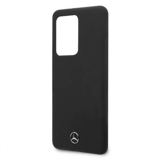 Mercedes MEHCS69SILSB S20 Ultra G988 hard case black / black Silicone Line