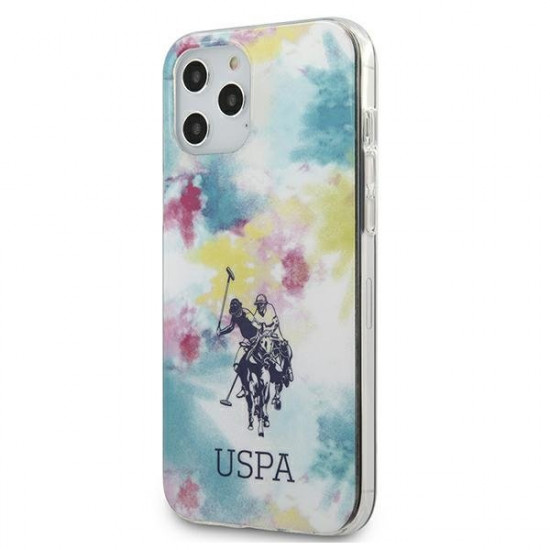 US Polo USHCP12LPCUSML iPhone 12 6.7 &quot;Pro Max multicolor Tie &amp; Dye Collection