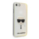 Karl Lagerfeld KLHCI8PCKHML iPhone 7/8 SE 2020 multicolor hardcase Iridescent Karl`s Head