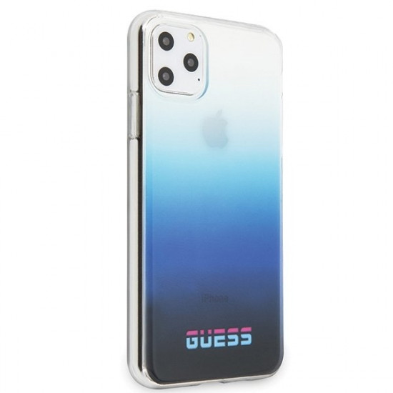 Guess GUHCN65DGCNA iPhone 11 Pro Max case blue / gradient blue hard case California