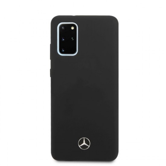 Mercedes MEHCS67SILSB S20 + G985 hard case black / black Silicone Line