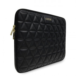 Guess Sleeve GUCS13QLBK 13 &quot;Black / Black Quilted
