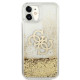 Guess GUHCN61LG4GGO iPhone 11 6.1 &quot;gold / gold hardcase 4G Big Liquid Glitter