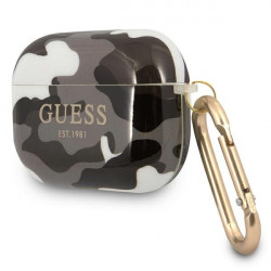 Guess GUAPUCAMG AirPods Pro cover black / black Camo Collection