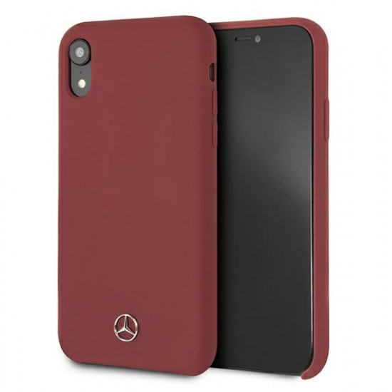 Mercedes MEHCI61SILRE iPhone Xr red / red hardcase Silicone Line