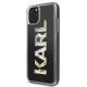 Case Karl Lagerfeld KLHCN65KAGBK iPhone 11 Pro Max black / black Karl logo Glitter Case Karl Lagerfeld KLHCN65KAGBK iPhone 11 Pro Max black / black Karl logo Glitter