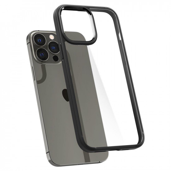 Spigen Ultra Hybrid case cover for iPhone 13 Pro matt black