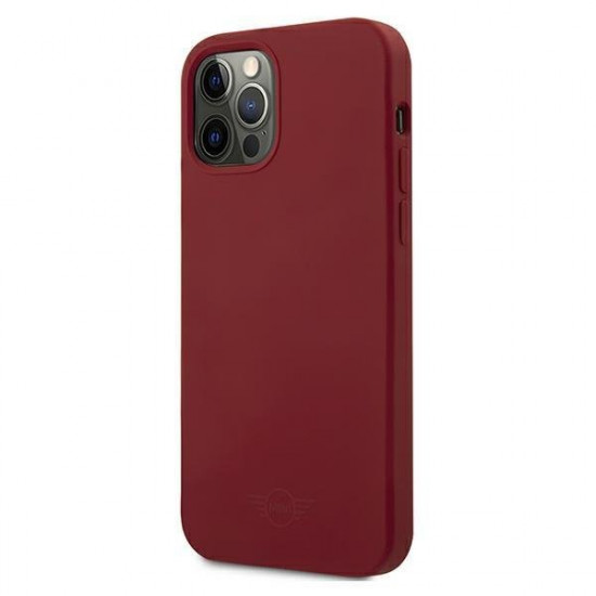 Mini MIHCP12MSLTRE iPhone 12/12 Pro 6,1" red/red hard case Silicone Tone On Tone