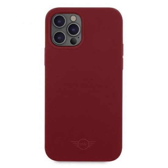 Mini MIHCP12MSLTRE iPhone 12/12 Pro 6,1" red/red hard case Silicone Tone On Tone