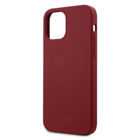 Mini MIHCP12MSLTRE iPhone 12/12 Pro 6,1" red/red hard case Silicone Tone On Tone