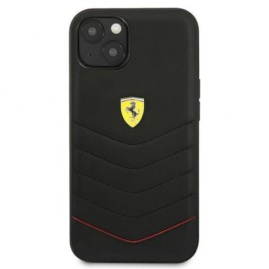 Ferrari FEHCP13SRQUK iPhone 13 mini 5,4" black/black hardcase Off Track Quilted