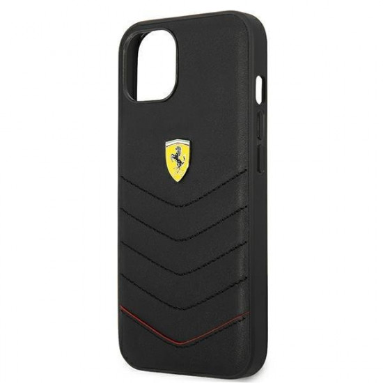 Ferrari FEHCP13SRQUK iPhone 13 mini 5,4" black/black hardcase Off Track Quilted