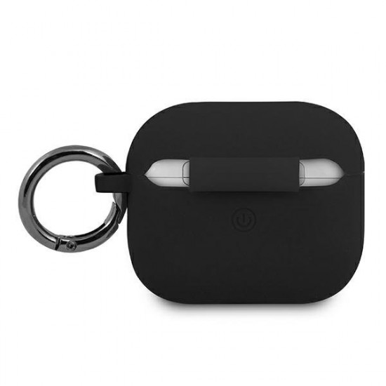 Ferrari FEA3SILBK AirPods 3 cover czarny/black Silicone Ferrari FEA3SILBK AirPods 3 cover czarny/black Silicone