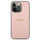 Guess GUHCP13LPCRBPI iPhone 13 Pro / 13 6,1" pink/pink Croco Strap Collection