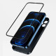 Joyroom 360 Full Case front and back cover for iPhone 13 Pro Max + tempered glass screen protector blue (JR-BP928 blue)