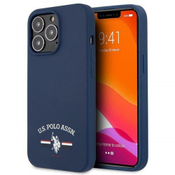 US Polo USHCP13XSFGV iPhone 13 Pro Max 6.7 &quot;navy blue / navy Silicone Collection
