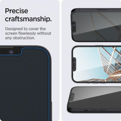 TEMPERED GLASS SPIGEN GLAS.TR SLIM IPHONE 13 / 13 PRO PRIVACY