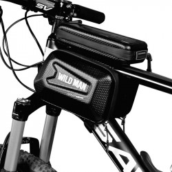 WILDMAN HARDPOUCH BIKE MOUNT ”XL” BLACK