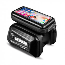 WILDMAN HARDPOUCH BIKE MOUNT ”XL” BLACK