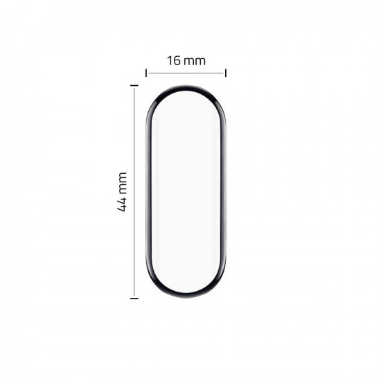 HOFI HYBRID GLASS XIAOMI MI BAND 4 BLACK