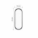 HOFI HYBRID GLASS XIAOMI MI BAND 4 BLACK