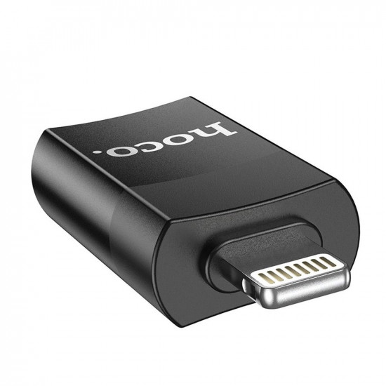 HOCO UA17 ADAPTER USB T0 LIGHTNING BLACK HOCO UA17 ADAPTER USB T0 LIGHTNING BLACK