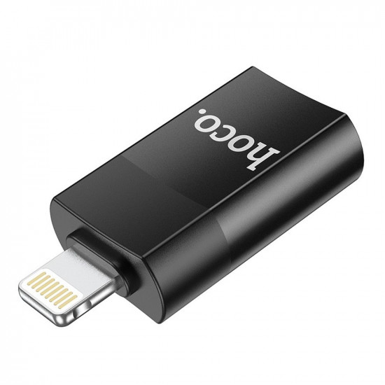 HOCO UA17 ADAPTER USB T0 LIGHTNING BLACK HOCO UA17 ADAPTER USB T0 LIGHTNING BLACK