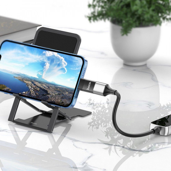 HOCO UA17 ADAPTER USB T0 LIGHTNING BLACK HOCO UA17 ADAPTER USB T0 LIGHTNING BLACK