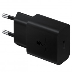 Samsung USB wall charger Type C 15W PD AFC + USB Type C cable black (EP-T1510XBEGEU) Samsung USB wall charger Type C 15W PD AFC + USB Type C cable black (EP-T1510XBEGEU)
