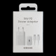 Samsung USB wall charger Type C 15W PD AFC + USB cable Type C white (EP-T1510XWEGEU) Samsung USB wall charger Type C 15W PD AFC + USB cable Type C white (EP-T1510XWEGEU)